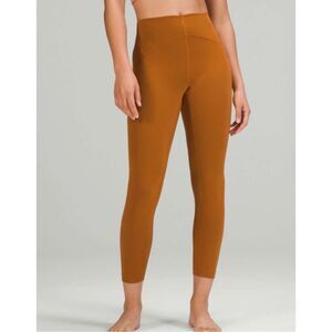 Lululemon Instill High-Rise Tight 25" Copper Brown 10 Leggings Women’s